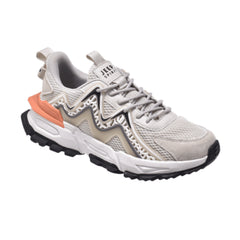 Jeep Low Cut Lace Chunky Sneaker-J913910072-Beige