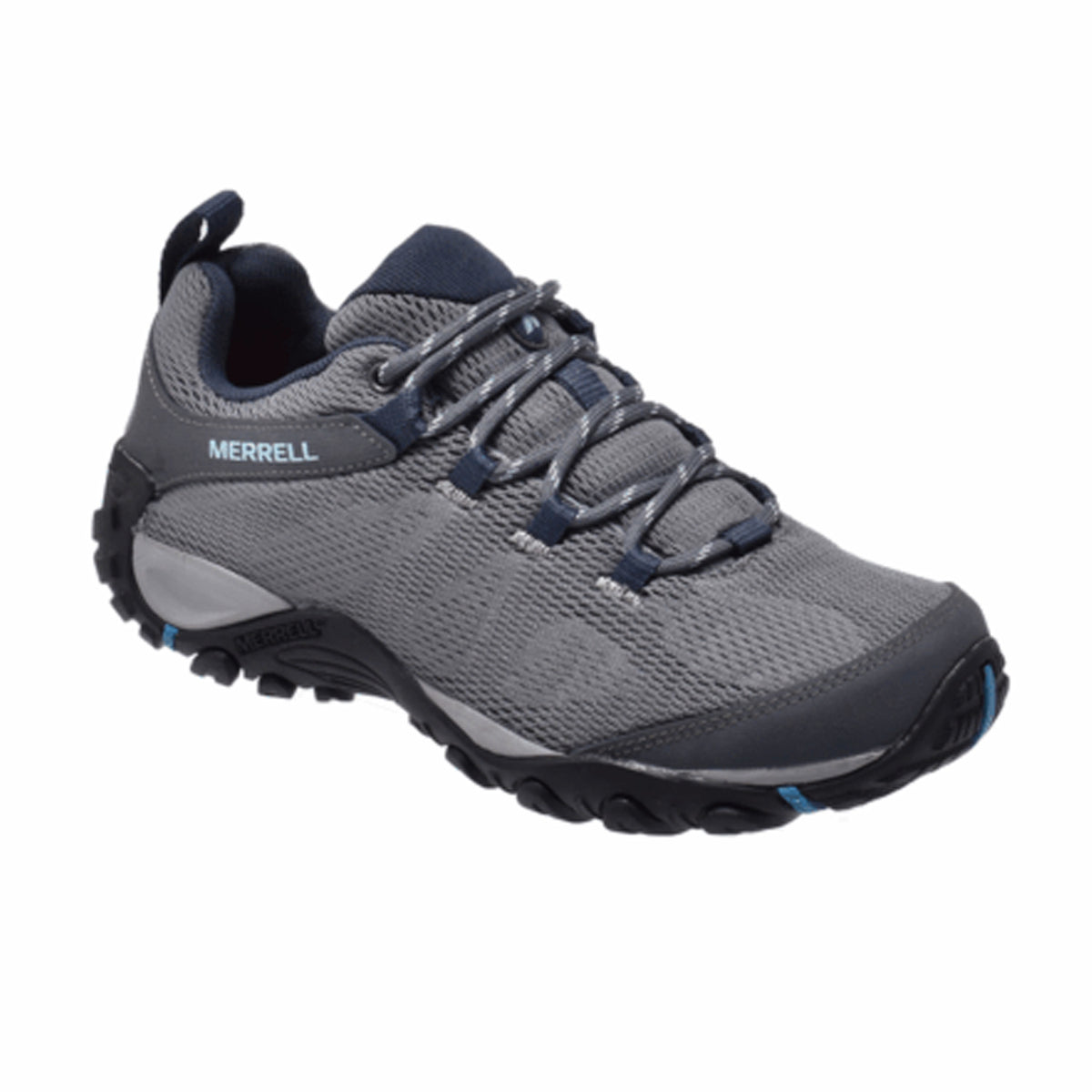Merrell Yokota 2 E-Mesh Lace Up Hiking Shoes-J5038410-Gray