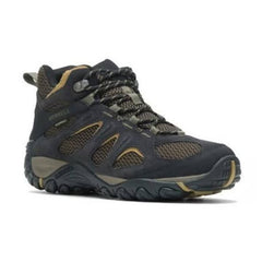 Merrell Yokota 2 Mid Waterproof Hiking Boot-J036703-Brindle-Black Olive