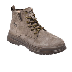 Jeep Ankle Lace Combat Suede Boot-P131091185-Brown