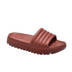 Skechers Foamies Top Level Puff Slide -111450-RUST