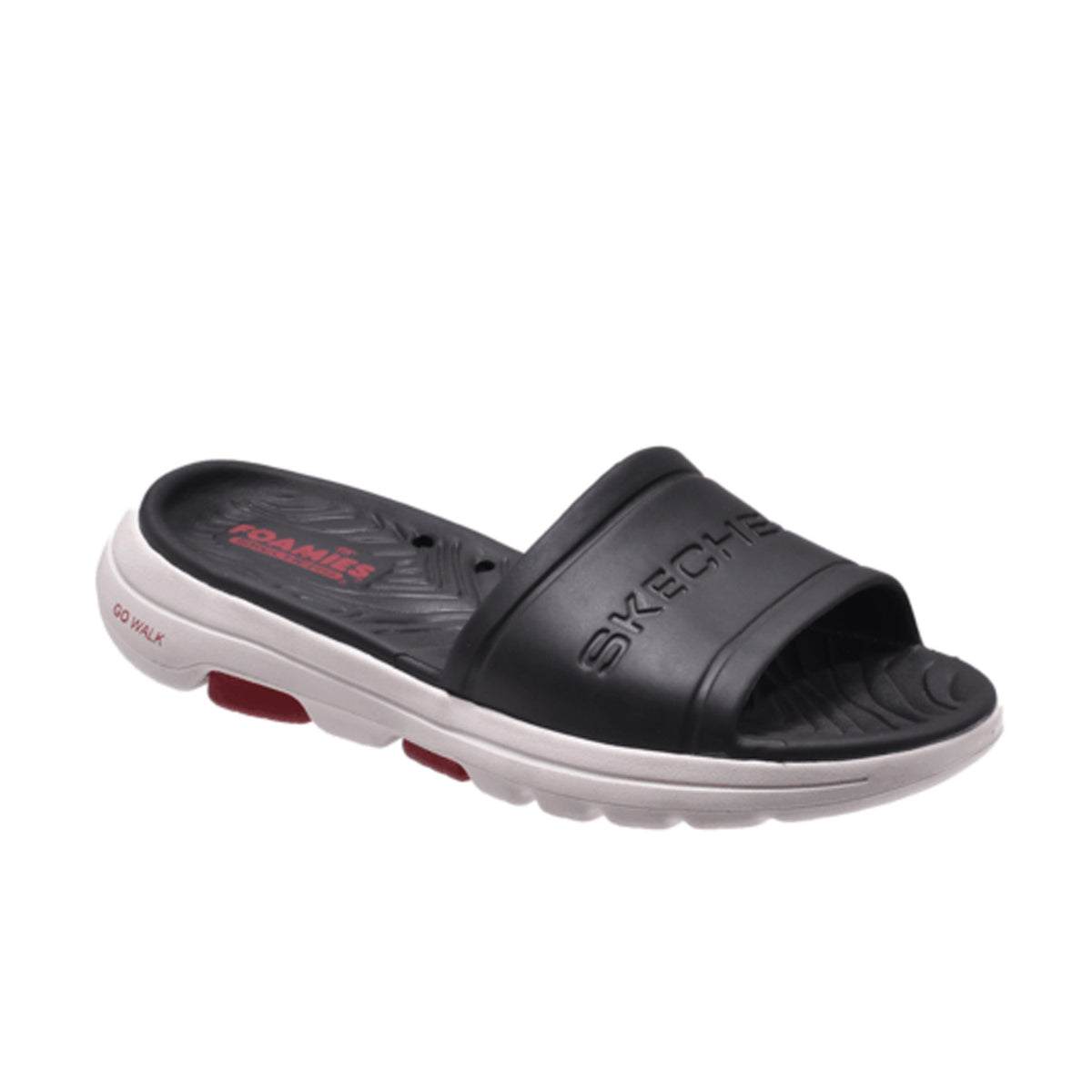 Skechers Foamies Go Walk Cruisen Slide 243021 -Black White OK